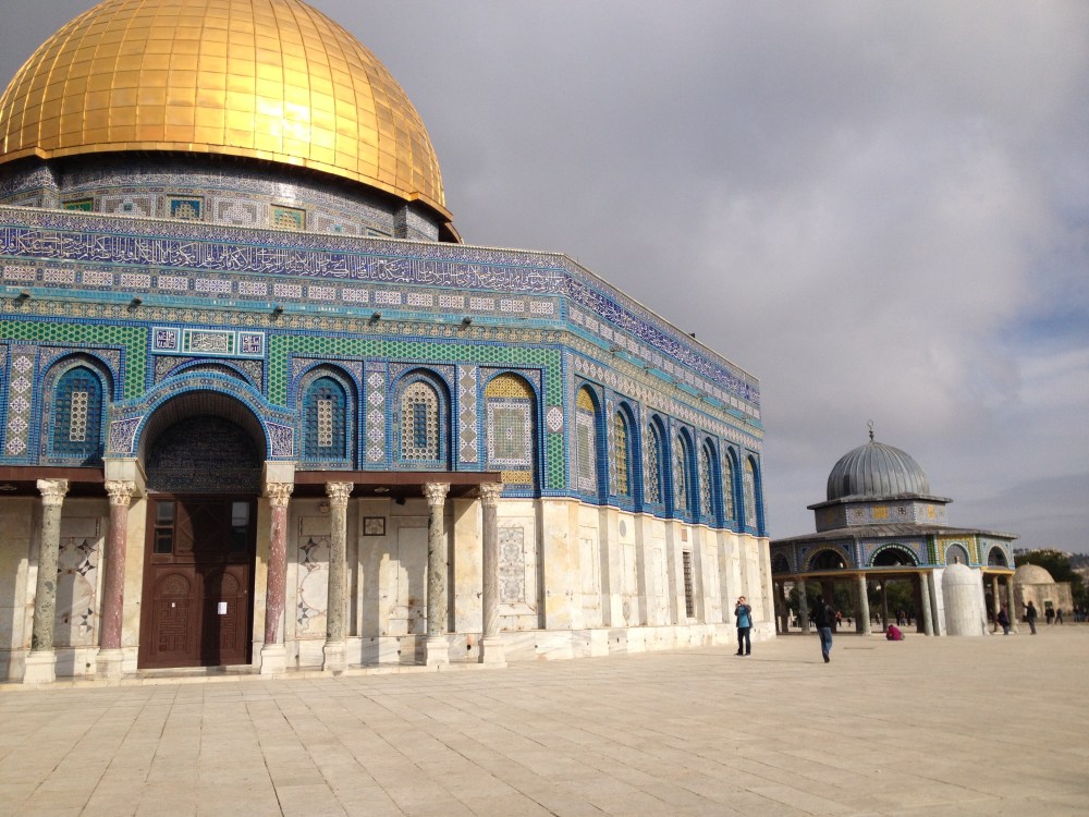 Dome of the Rock and Dome of the Chain.